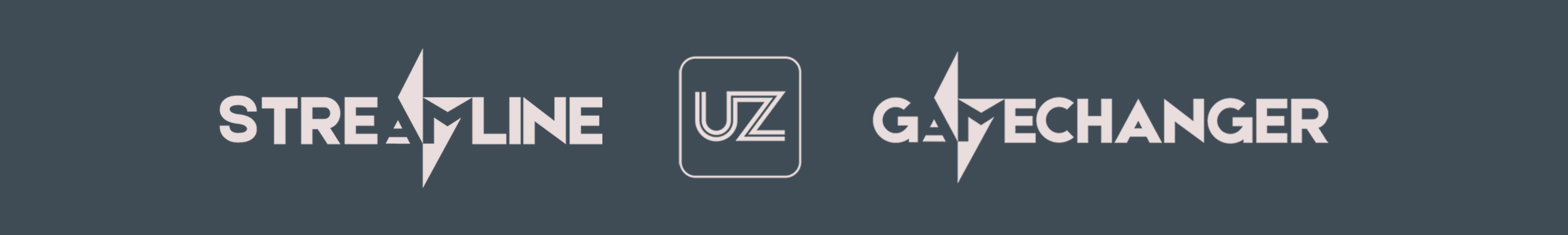 Urban Zoo, Gamechanger, and Streamline logos